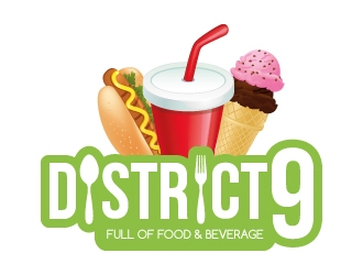 District 9 logo design by designbyorimat