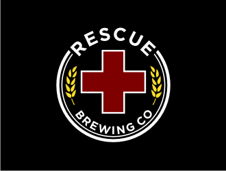 Rescue Brewing Co logo design by BintangDesign
