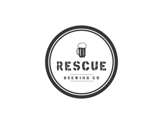 Rescue Brewing Co logo design by haidar