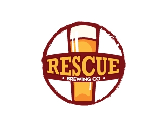Rescue Brewing Co logo design by Suvendu