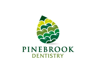 Pinebrook Dentistry logo design by alxmihalcea