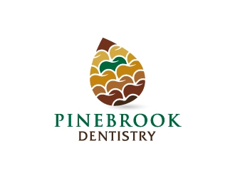 Pinebrook Dentistry logo design by alxmihalcea