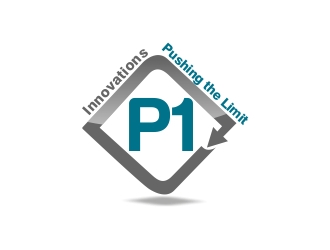 P1 Innovations Pushing the Limit logo design by mindstree