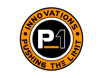P1 Innovations Pushing the Limit logo design by done