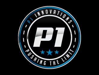 P1 Innovations Pushing the Limit logo design by akilis13