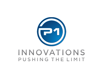 P1 Innovations Pushing the Limit logo design by checx