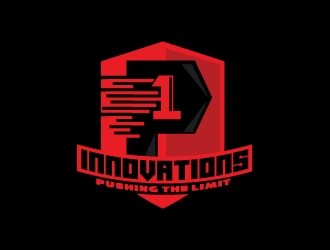 P1 Innovations Pushing the Limit logo design by Suvendu