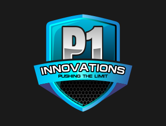 P1 Innovations Pushing the Limit logo design by AisRafa