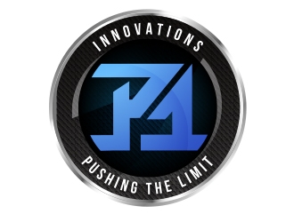 P1 Innovations Pushing the Limit logo design by mcocjen