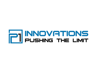 P1 Innovations Pushing the Limit logo design by savana