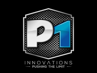 P1 Innovations Pushing the Limit logo design by dshineart