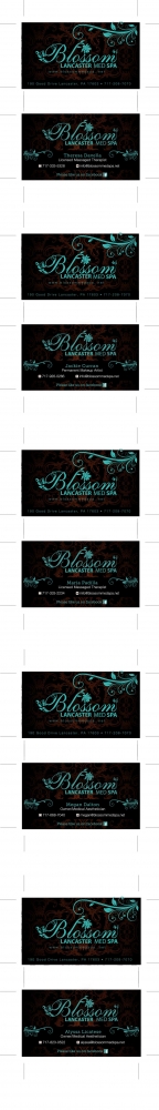 Blossom Med Spa logo design by litera