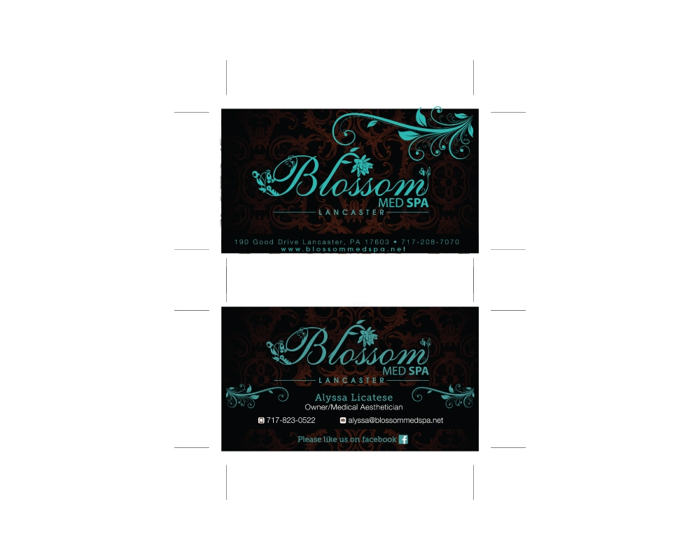 Blossom Med Spa logo design by jaize