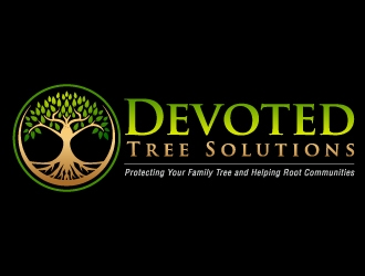 Devoted Tree Solutions logo design by J0s3Ph
