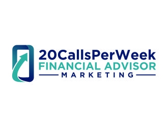 20CallsPerWeek Financial Advisor Marketing logo design by agil