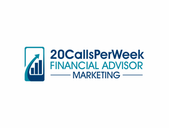 20CallsPerWeek Financial Advisor Marketing logo design by ingepro