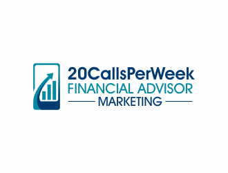 20CallsPerWeek Financial Advisor Marketing logo design by ingepro