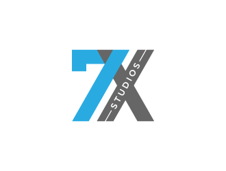 7x Studios logo design by denfransko
