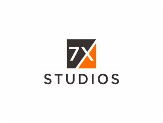 7x Studios logo design by 48art