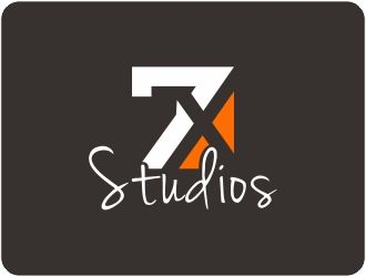 7x Studios logo design by 48art