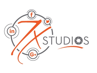 7x Studios logo design by shere