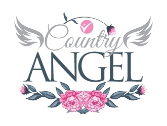 Country Angel  logo design by Suvendu