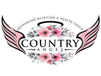 Country Angel  logo design by fantastic4