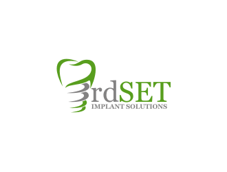 3rdSet Implant Solutions logo design by dhe27