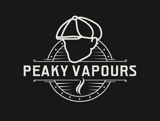 Peaky Vapours logo design by DreamLogoDesign