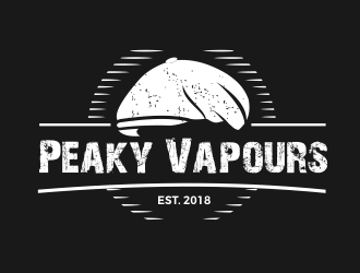 Peaky Vapours logo design by kopipanas
