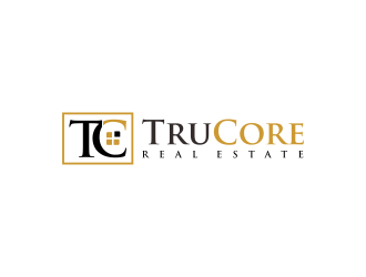 TruCore Real Estate logo design by deddy