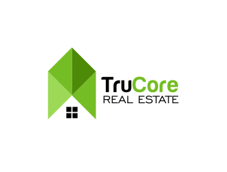 TruCore Real Estate logo design by serprimero