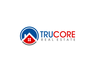 TruCore Real Estate logo design by pakderisher