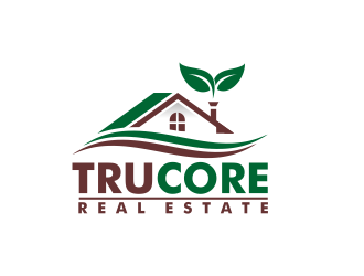 TruCore Real Estate logo design by pakderisher