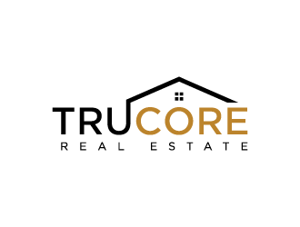 TruCore Real Estate logo design by denfransko