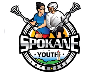 Spokane Youth Lacrosse logo design by shere