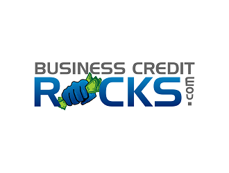 Business Credit Rocks  logo design by Republik