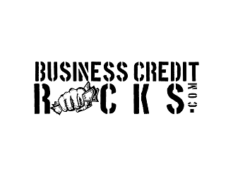 Business Credit Rocks  logo design by Republik