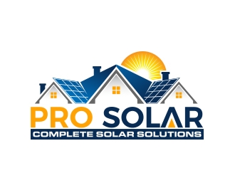 Pro Solar LLC logo design by MarkindDesign