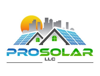 Pro Solar LLC logo design by daywalker