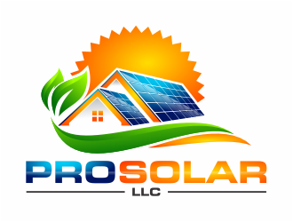 Pro Solar LLC logo design by mutafailan