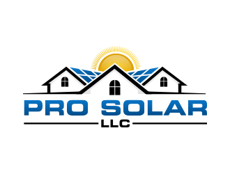 Pro Solar LLC logo design by keylogo