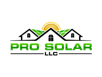 Pro Solar LLC logo design by keylogo