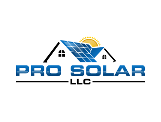Pro Solar LLC logo design by keylogo