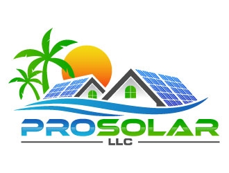 Pro Solar LLC logo design by daywalker