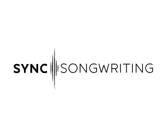 Sync Songwriting logo design by REDCROW