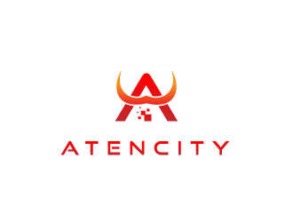 Atencity logo design by grea8design