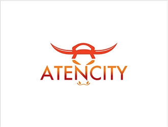 Atencity logo design by sanscorp