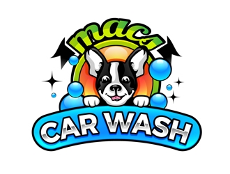Macs car wash logo design by DreamLogoDesign