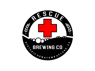 Rescue Brewing Co logo design by superiors